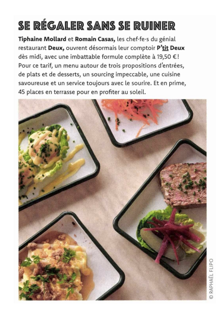 P’tit Deux fait parler de lui dans Fou de Cuisine